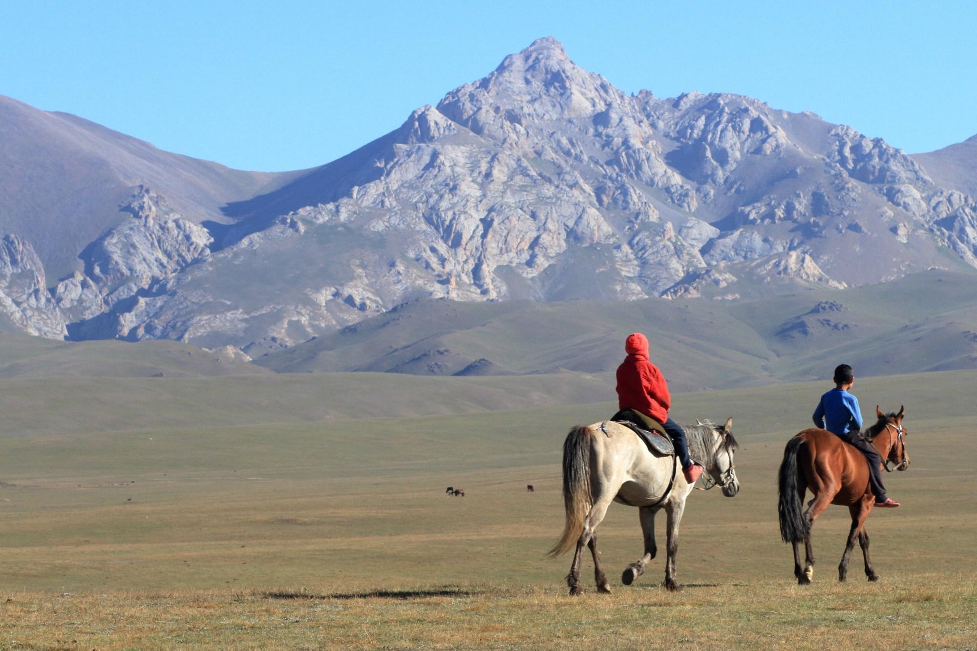 Kirgizija, jezero Song-Kul