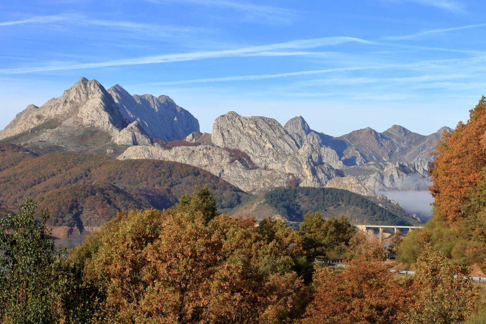 Nekje med Picos de Europa in Leonom, severna Španija